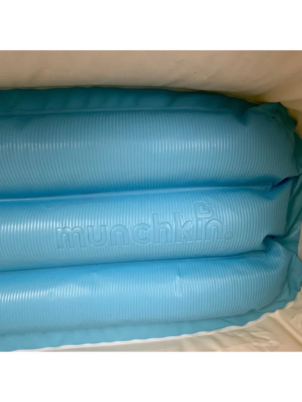 Munchkin Yellow Duck Inflatable Bathtub for Babies Ages 6-24 Months Model MK0070